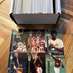 Four Sport Draft Pick Vintage Trading Card Collection 1992